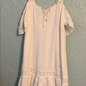 White summer dress
